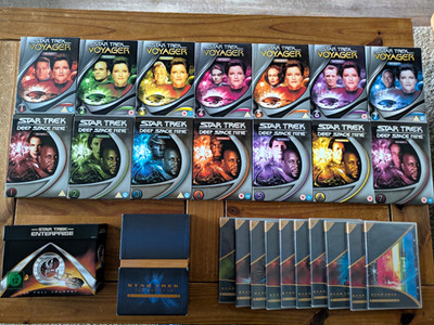 Star Trek DVD Box Set: Enterprise, Deep Space Nine, Voyager & The Movies 1-10