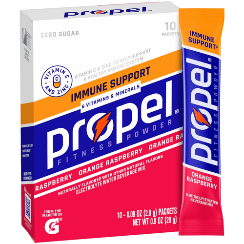 2 Pack Propel Zero Sugar Electrolyte Mix Powder Orange Raspberry 20 Count Packet - Picture 2 of 6