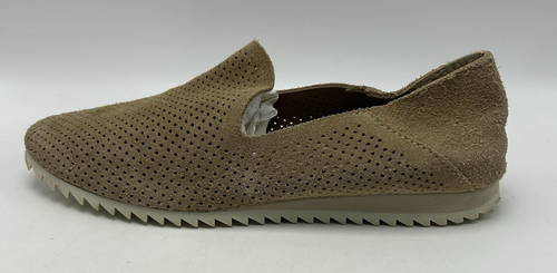 Pedro Garcia Suede Loafers Womens 9 Shoes Beige Leather Slip On EU 39 Spain - Picture 3 of 8