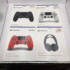 Lotto Schede Display Sony PlayStation 4 PS4 Controller Promozionale GameStop Store