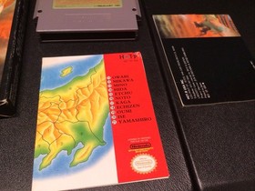 Shingen The Ruler Nintendo NES COMPLETE W/ MAP & MANUAL VERY NICE LOOK! FAST