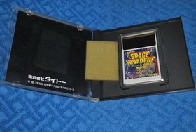 PC Engine Hu Card Space Invaders Revival Day Exhibition. Japan Region