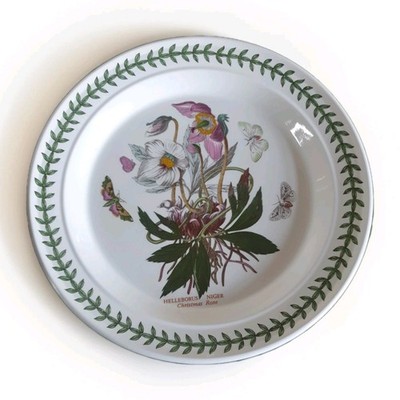 PORTMEIRION BOTANIC GARDEN SPEISETELLER CHRISTMAS ROSE (HELLEBORUS NIGER) 26 CM 
