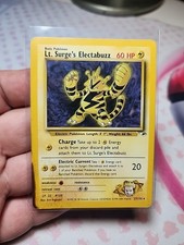 Lt Surge's Electabuzz 27/132 - Gym Heroes (DMG) on eBay
