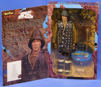 7 MONTY PYTHON HOLY GRAIL 12-INCH FIGURES 2001 ALL SEALED NEW IN