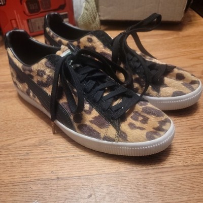 Puma Clyde Suits Cheetah Print MENS Size 9US