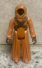 Vintage Star Wars 1977 Jawa Action Figure Hong Kong w/ Cape Frayed No Gun