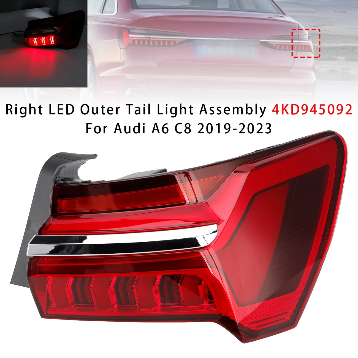 Tail Lights for 2023 Audi A6 for sale | eBay