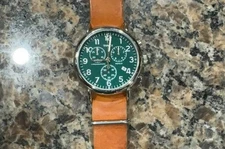 Timex Weekender Chronograph Indiglo Date Green Dial Watch With 18 NATO STRAPS