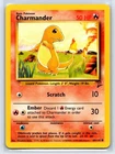 Near Mint Vintage Pokemon Card - 2000 Pokémon TCG - Base Set 2 Charmander 69/130