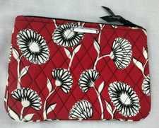 VERA BRADLEY LARGE SLIM COSMETIC DECO DAISY RETIRED EXCELLENT CONDITION