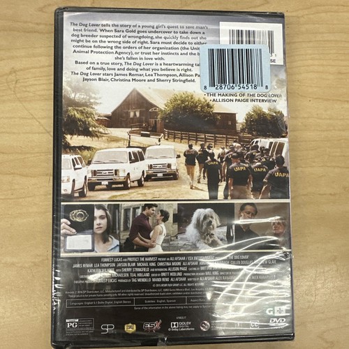 Der Hundeliebhaber DVD brandneu werkseitig versiegelt Lea Thompson James Remar PG Film - Bild 2 von 3