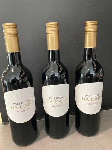 SALE Pallhuber Da Capo Vino Rosso, LIMITED EDITION 0,75 l( 14,60 €/L. ) 2022 - Bild 1 von 4