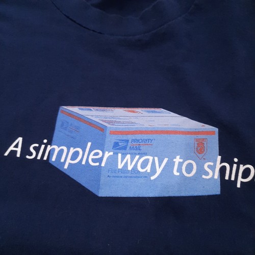 Camisa De Colección USPS Tarifa Plana Envío Talla 2XL XXL Murina Envío Correo Promocional Logo - Imagen 4 de 7