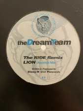 The Dream Team - The Ride / Lion Remixes 12" Jungle Drum & Bass Vinyl Ascend 96