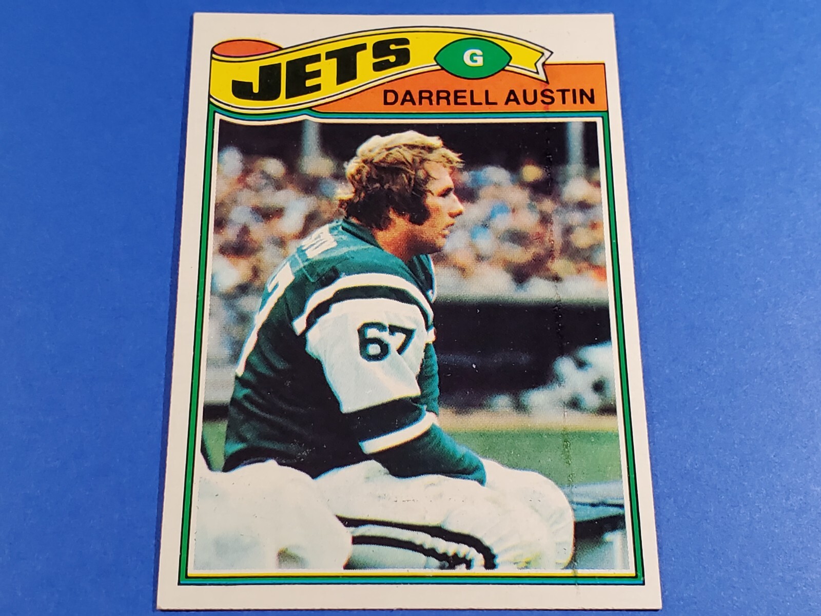 1977 TOPPS FOOTBALL #357 DARRELL AUSTIN HIGH GRADE NEAR MINT NRMT