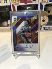 Jordan Poole Signature Series RC Donruss Optic