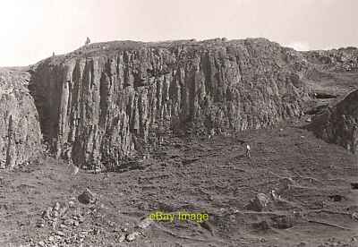 Photo 6x4 Cliff face, The Doon Blackwaterfoot A prominent basalt sill nor c1976