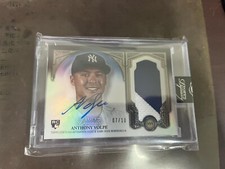 2023 Topps Dynasty Anthony Volpe Rookie Rc Patch Auto Yankees /10