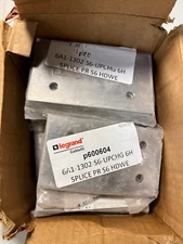 Lot of 10 Pair Legrand 6A1-1302-S6-UPCHG 6H Cable Tray Splice Plate w/ Hardware