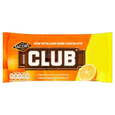 McVitie's Orange Club - 22g x 24 - 24 -er Pack