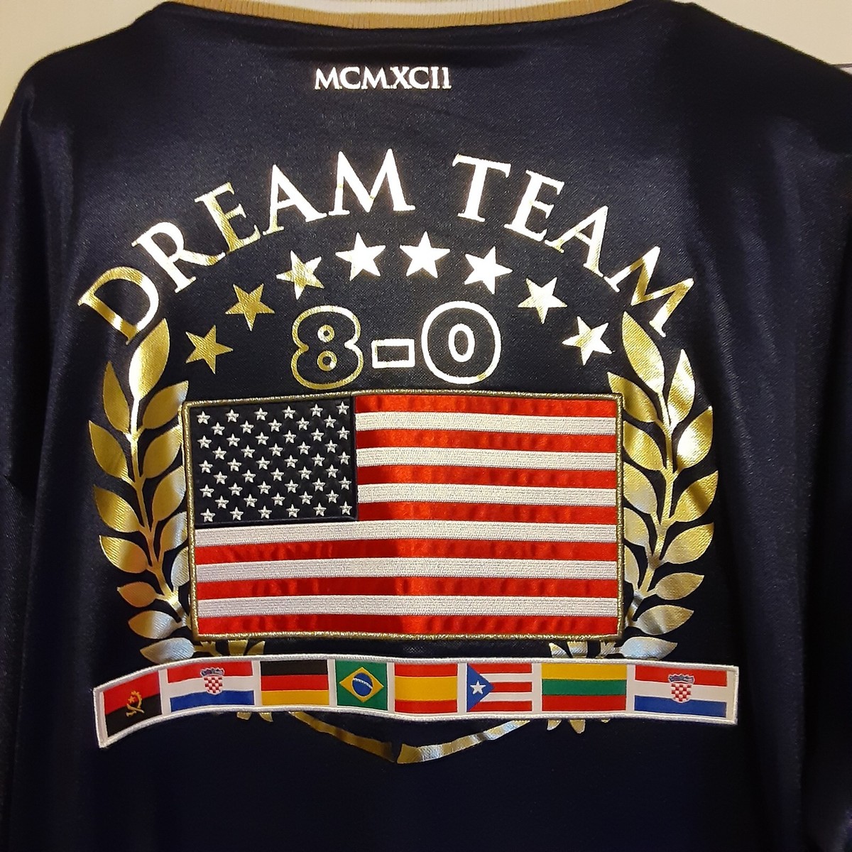Nike USA Basketball Dream Team 8-0 Olympics Zip Up Jacket Nike USA Basketball Dream Team 8-0 Olympics Zip Up Jacket