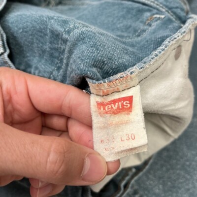 Vintage Levi's 550 Made in USA Green Jeans | eBay