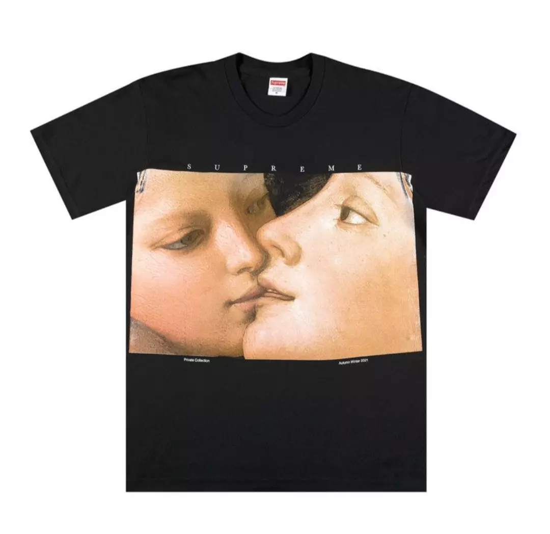 Neuf ! T shirt Supreme F/W 21 Venus (noir) grand