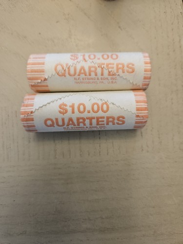 2000 P Virginia State Quarter US Mint Uncirculated Bank Roll's x 2 - Picture 3 of 4