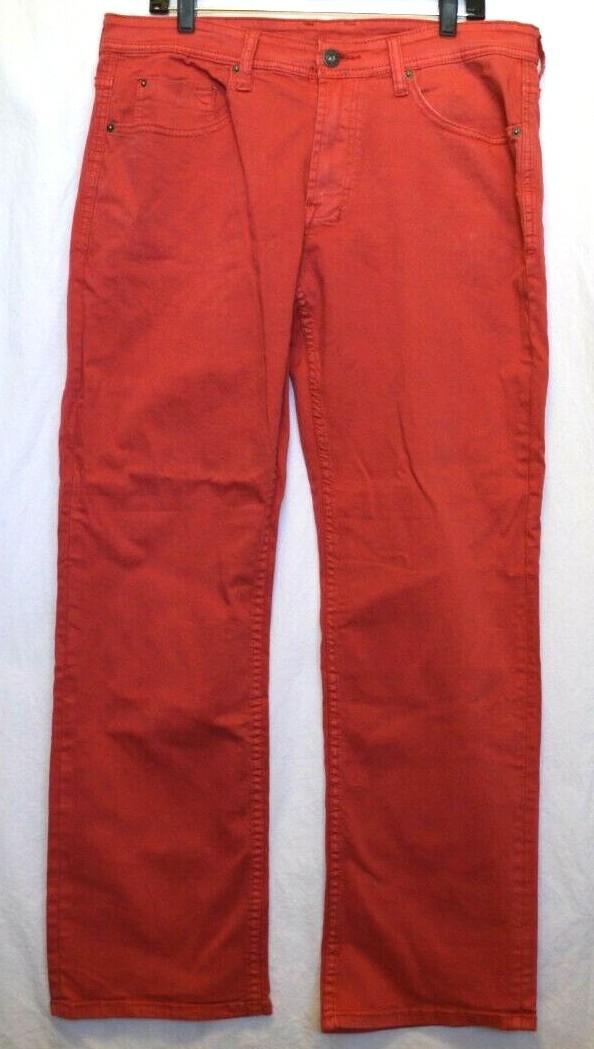 BUFFALO DAVID BITTON Men Driven-X Basic Red Cotto… - image 1