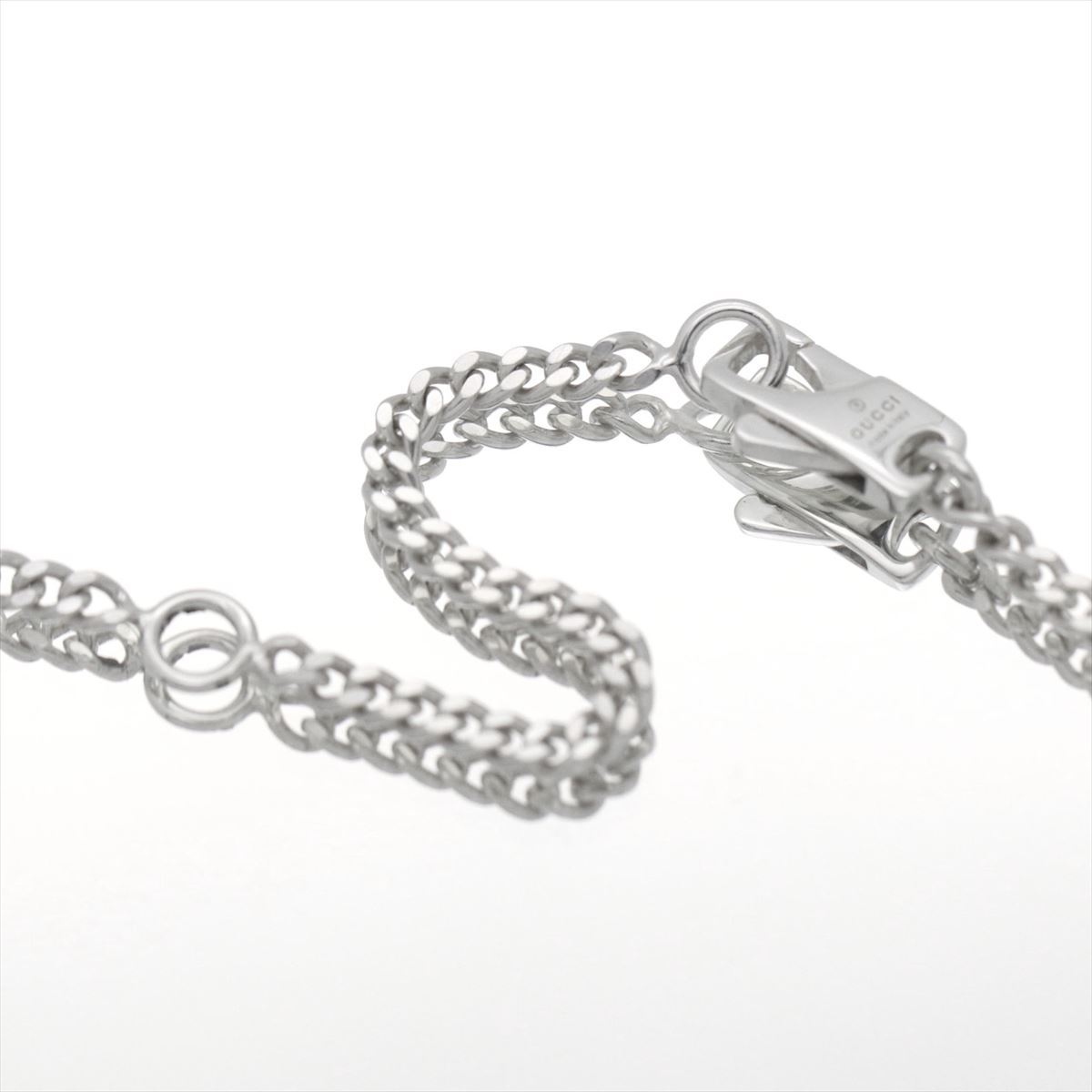 Gucci Necklace Interlocking G Circle Pendant Silv… - image 5
