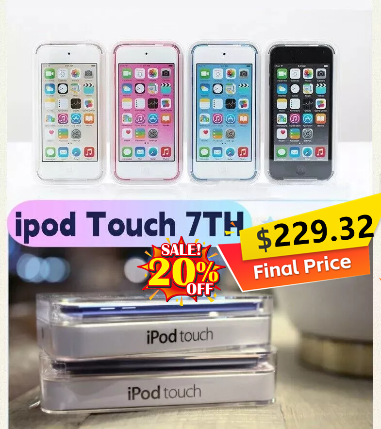NEW-Sealed Apple iPod Touch 7th Generation (256GB) All Colors