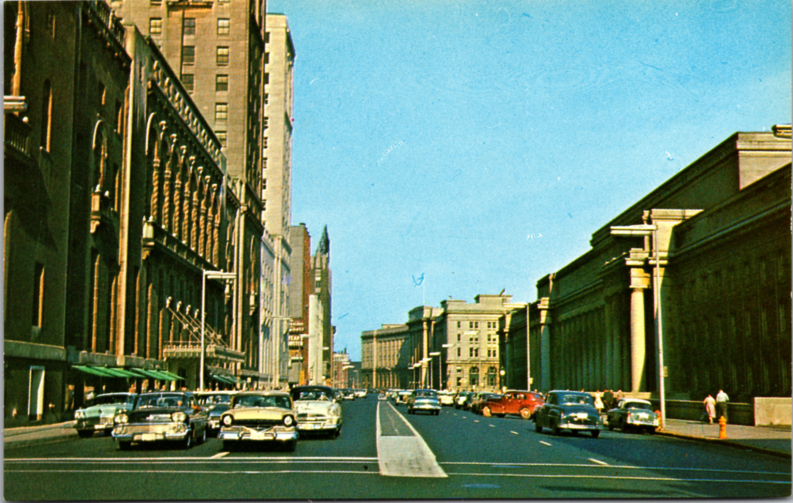 Front Street Looking East Union Station Toronto Ontario Canada Postcard | eBay