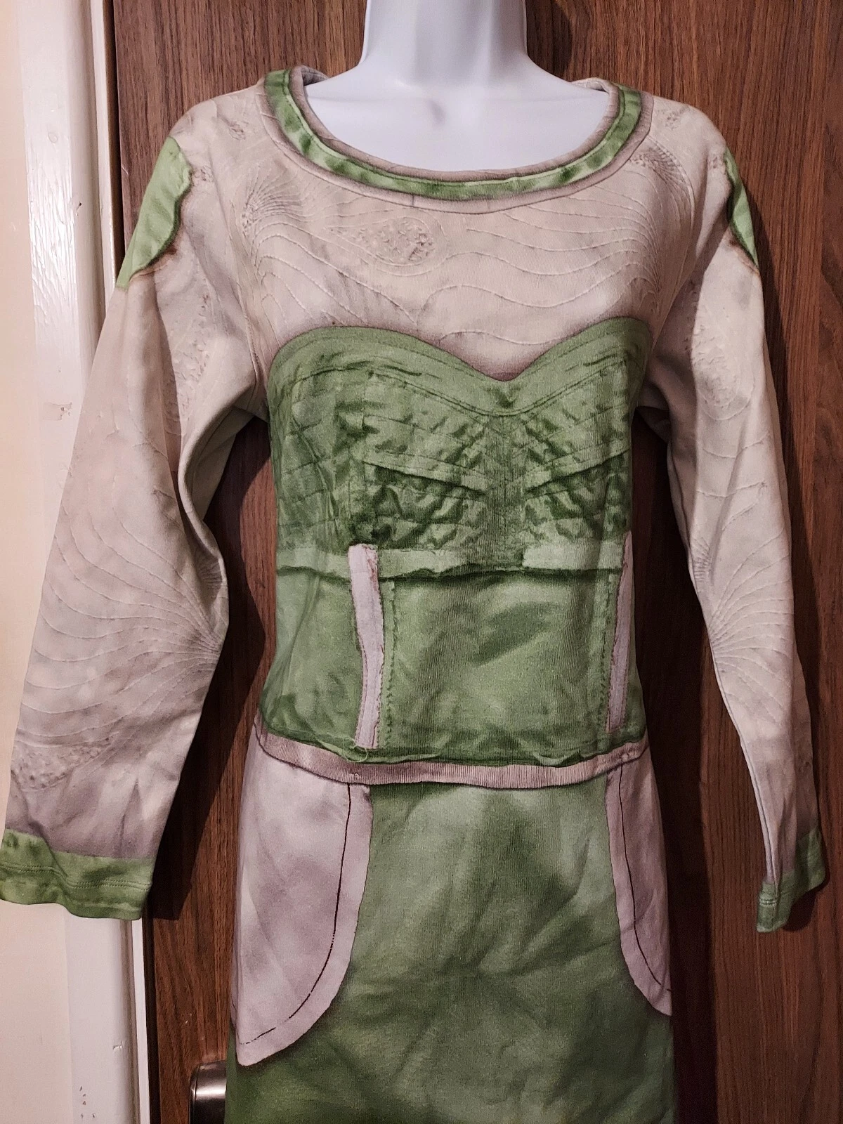 Abito stampato MOSCHINO COUTURE Trompe L'oeil IT 46 UK 14