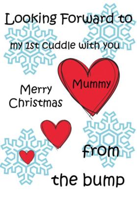 Celebrations Occasions 1st Cuddle Mummy Daddy Merry Christmas Xmas From Bump A5 Card Pidbxmas Home Furniture Diy Cruzeirista Com Br