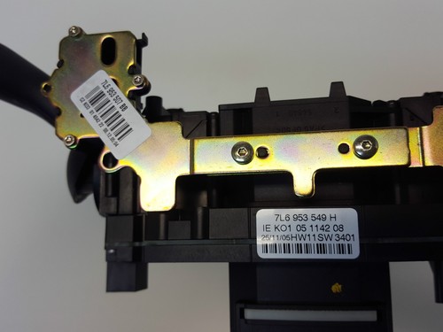 Interruttore sterzo originale VW Touareg 7 L bastone sterzo 7L6953549H 7L6953507BB - Foto 3 di 4