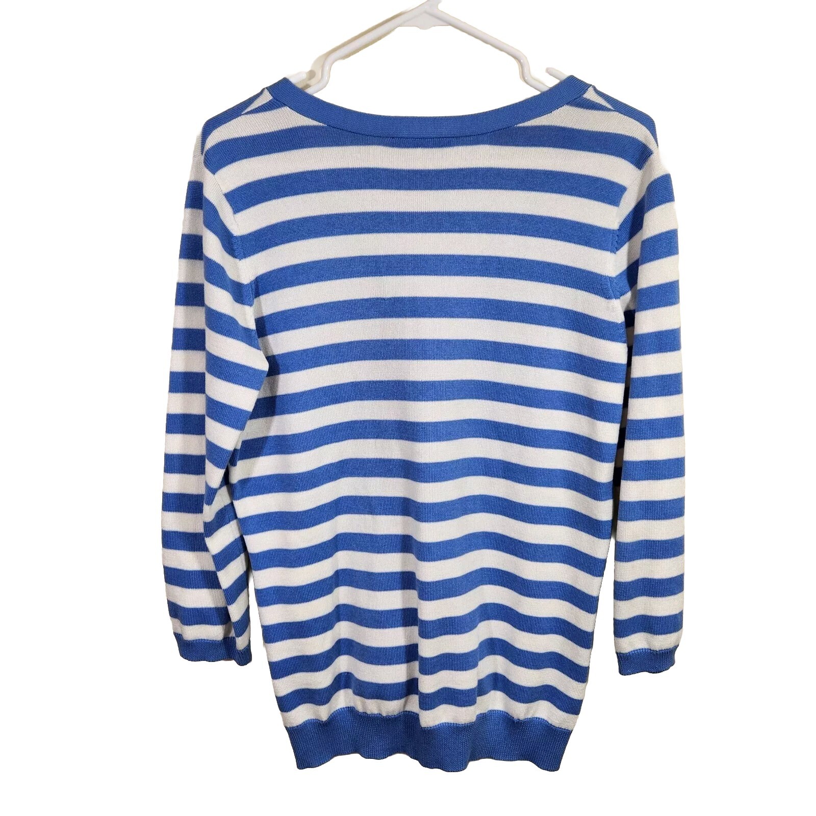 womens pendleton nautical striped button down car… - image 2