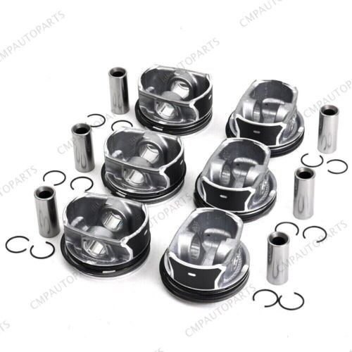 6pcs Pistons & Rings Set STD For Volvo S60 S80 V60 V70 XC60 XC70 3.0L T6 B6304T - Bild 2 von 2
