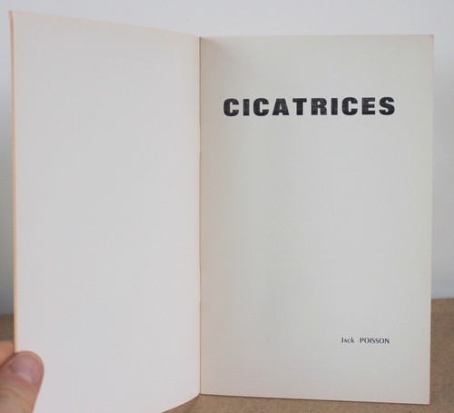 Narben Poesie Sarthe Jack Fisch 60/70er Jahre - Bild 4 von 7