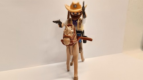 Playmobil Custom Western Sheriff Figur mit Pferd - TOP #1 - Bild 9 von 9