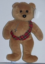 Celebrity Bears  5 Mel Gibson beanie bag bear from Braveheart