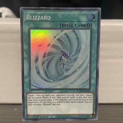 1ST EDITION BLIZZARD 2020 ROTD-EN063 (LP/MP) YUGIOH