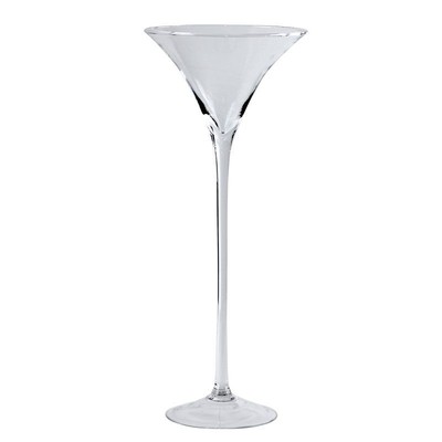 10x Heavy Duty Giant 60cm High Wedding Martini Glass Vase For