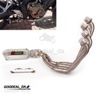 Slip On For Honda CB650R CBR650R CBR650F Full System Exhaust Muffler Header Pipe