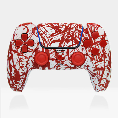 Bloodbath PS5 Controller Killscreen Esports Custom Red PlayStation 5 DualSense