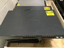 Cisco WS-C3750-24PS-S 24-Port Catalyst 3750 Series PoE-24 Network Switch