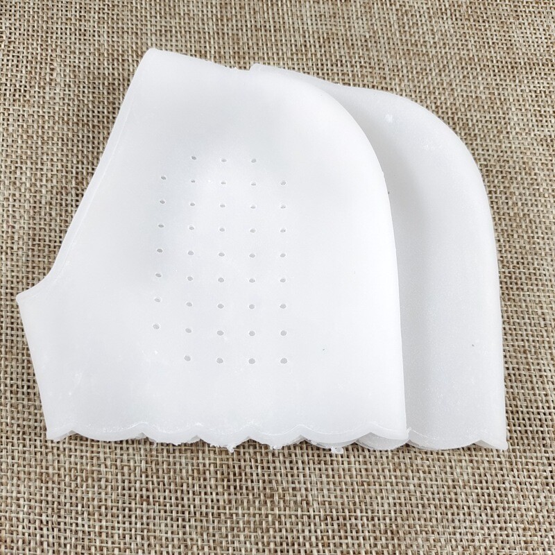 1 Pair Silicone Gel Heel Socks Cracked Foot Moisturizing Skin Care Protector ⇓