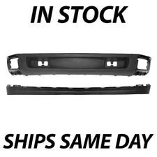NEW Textured Front Bumper Deflector Extension Kit for 2007-2013 Chevy Silverado