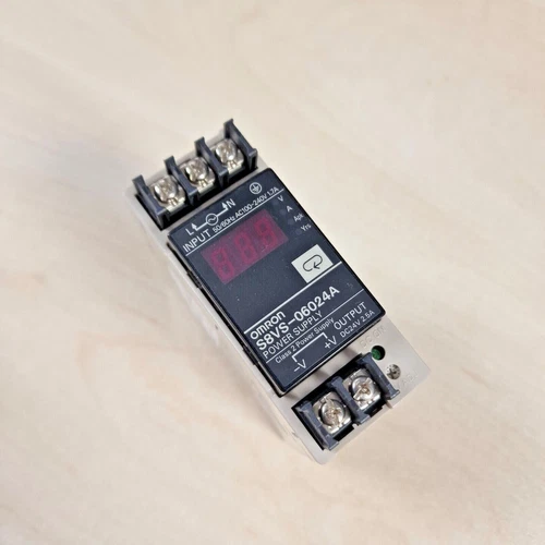 Omron S8VS-06024A power supply unit, in: 100-240VAC, out: 24VDC, 2.5A