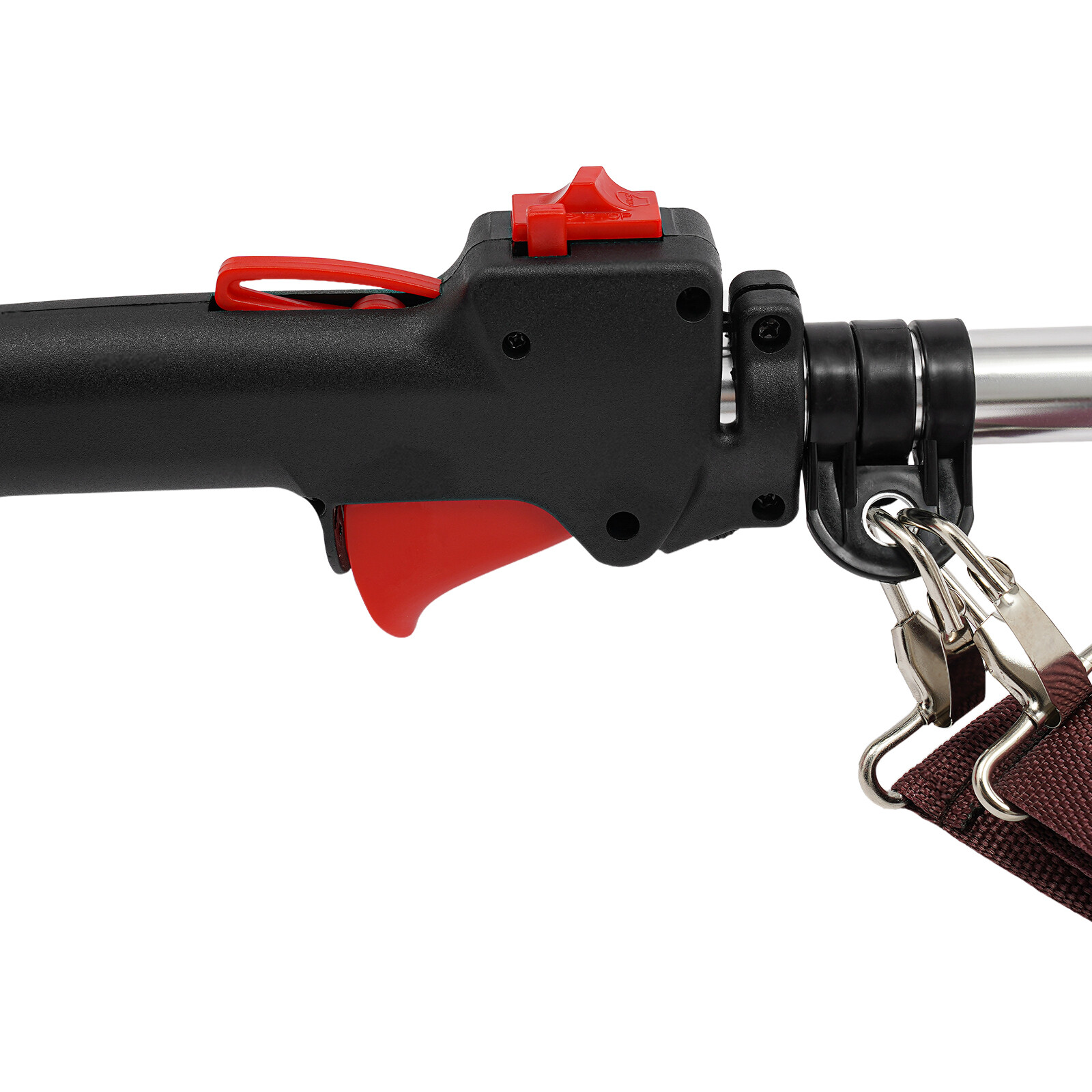 43cc 4 Stroke Gas Pole Saw Chainsaw High Branch Chain Saw w/Extension Pole 1.5m